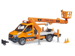 Bruder MB Sprinter s vysokozdvižnou pracovní plošinou 1:16